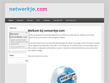 Tablet Screenshot of netwerkje.com